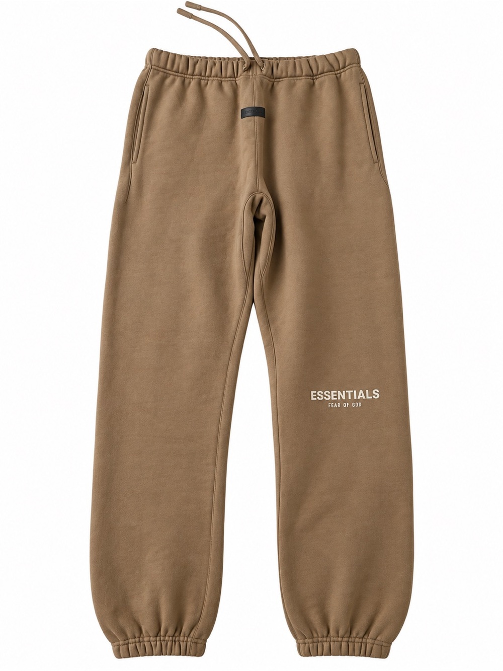 Fear of God Essentials Tan Cotton Lounge Pants